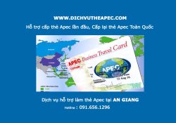 Dịch vụ làm thẻ Apec tại An Giang