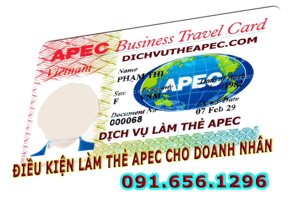 Điều kiện làm thẻ Apec cho doanh nhân