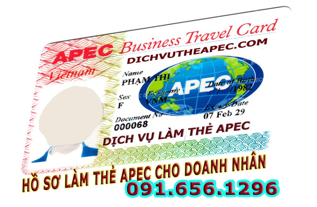 hồ sơ làm thẻ apec cho doanh nhân