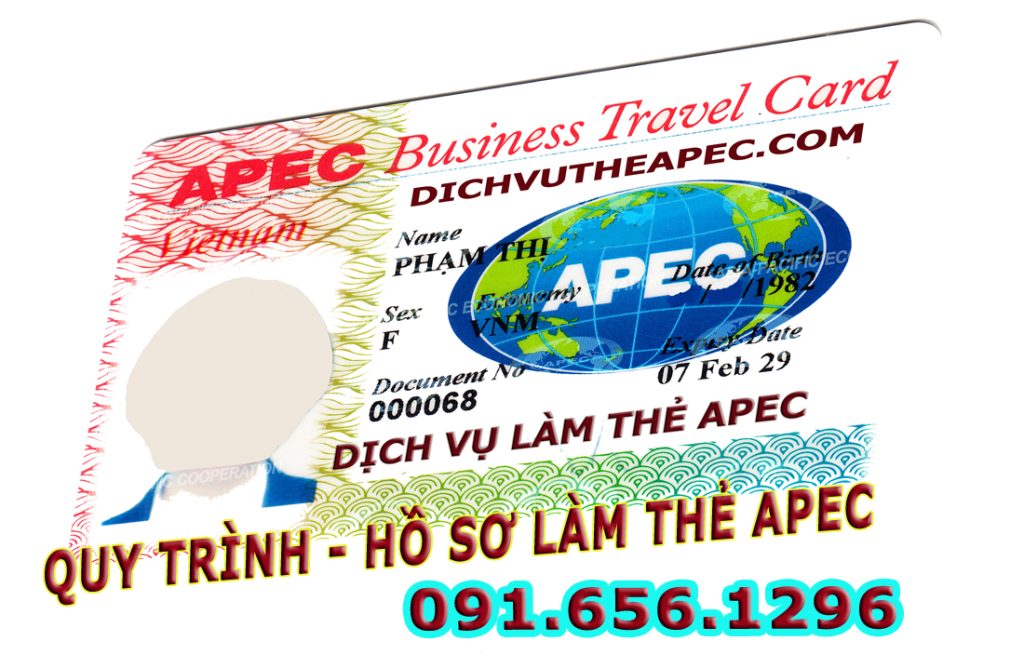 Quy trình hồ sơ là m thẻ Apec