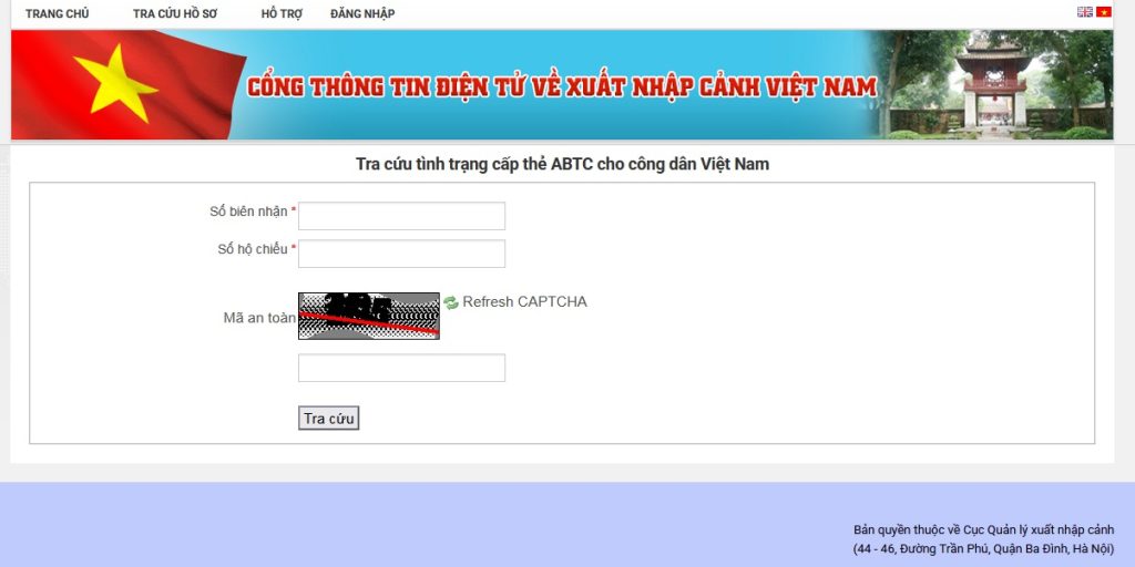 Tra cứu thẻ ABTC