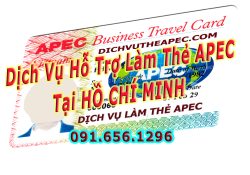 Dịch vụ hỗ trợ làm thẻ Apec tại TP.HCM