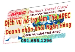 Dịch vụ làm thẻ apec cho ngân hàng