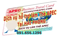 Dịch vụ làm thẻ apec tại Hải Phòng