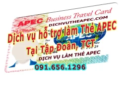 Dịch vụ làm thẻ Apec tại các tập đoàn và tổng công ty