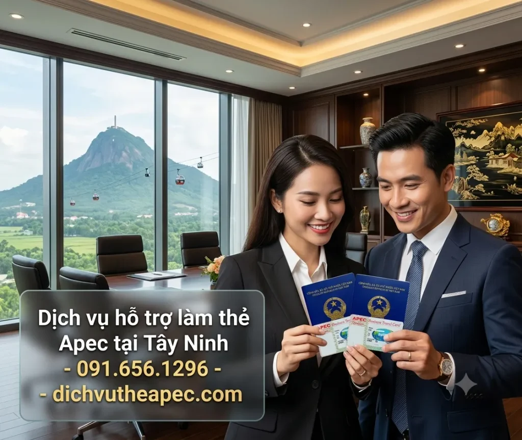 Dịch vụ hỗ trợ làm thẻ Apec tại Tây Ninh