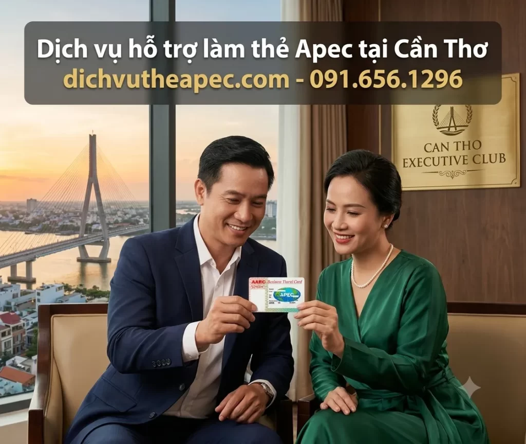 Dịch vụ hỗ trợ làm thẻ Apec tại Cần Thơ