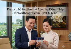 Dịch vụ hỗ trợ làm thẻ Apec tại Đồng Tháp