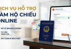 Hỗ trợ làm hộ chiếu online
