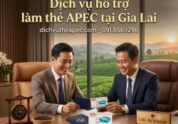 Dịch vụ hỗ trợ làm thẻ Apec tại Gia Lai