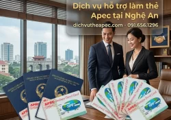 Dịch vụ hỗ trợ làm thẻ Apec tại Nghệ An