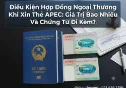 Điều kiện hợp đồng ngoại bao nhiêu để làm thẻ APec