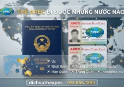 Thẻ Apec đi được những nước nào